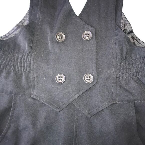 Zara Overall/ Pinafore Mini Dress - Picture 9 of 13
